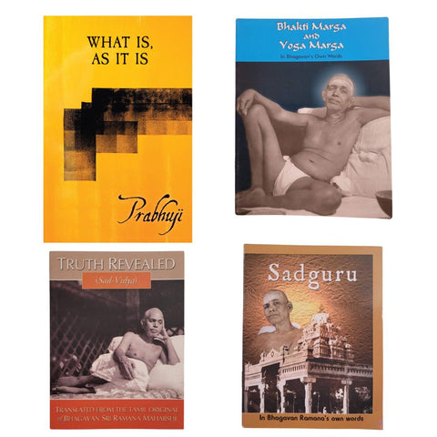 Ramana Maharshi Prabhuji Yoga Advaita Vedanta NEW Spirituality Books lot of 4