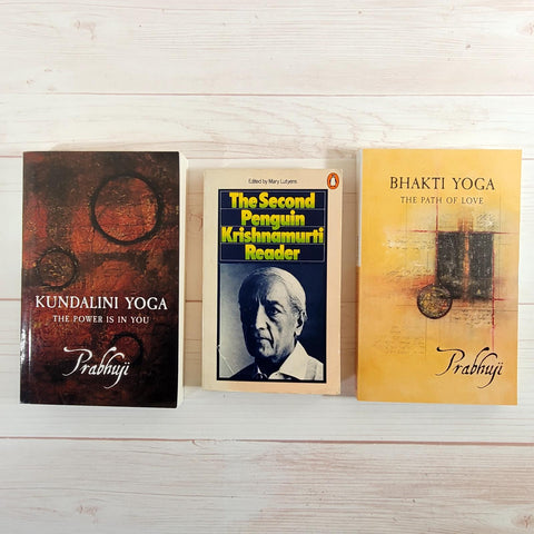 Krishnamurti Reader  Kundalini Yoga, Bhakti Yoga by Prabhuji Spirituality Books