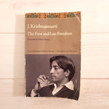 The First and Last Freedom Krishnamurti Prabhuji Advaita Vedanta Lot of Books