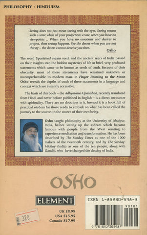 Finger Pointing to the Moon by Osho Bhagwan Shree Rajneesh