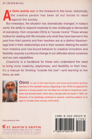 Creativity: Unleashing the Forces Within by Osho Bhagwan Shree Rajneeshpuram