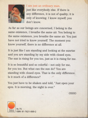 Words from a Man of No Words by Osho Bhagwan Shree Rajneesh Rare