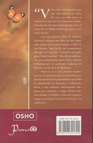 Pepitas de Oro by Osho Bhagwan Shree Rajneesh Spanish