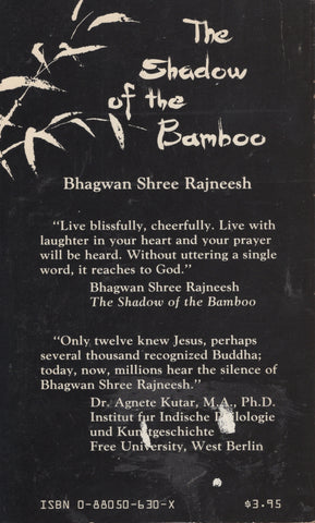 The Shadow of the Bamboo by Osho Bhagwan Shree Rajneesh 1st Edition