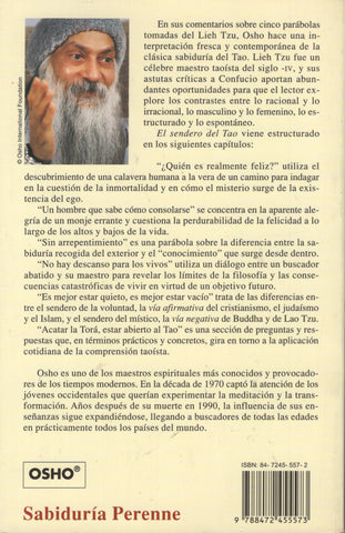 El sendero del tao by Osho Bhagwan Rajneesh Spanish Edition