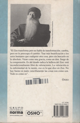 El Principio Zen by Osho Bhagwan Shree Rajneesh Spanish Edition