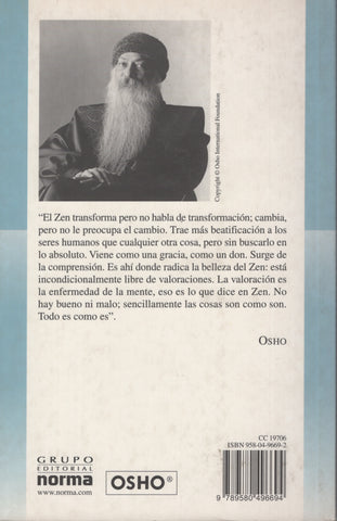 El Principio Zen by Osho Bhagwan Shree Rajneesh Spanish