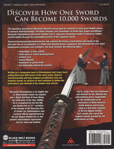 Samurai Swordsmanship by Masayuki Shimabukuro and Carl E. Long