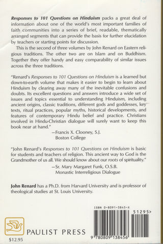 Responses to 101 Questions on Hinduism by John Renard