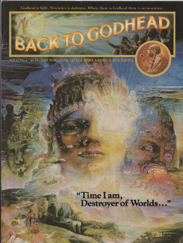 Back to Godhead Hare Krishna Magazine 1982 Number Vol.17 No.4