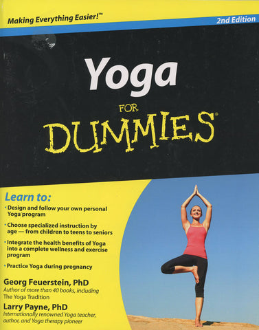 Yoga for Dummies Georg Feuerstein Larry Payne