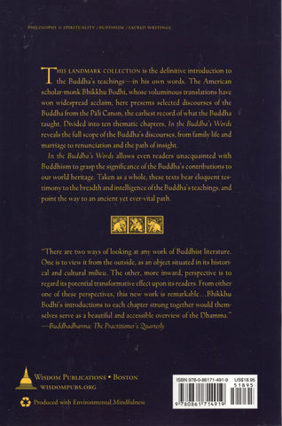 In the Buddha's Words by Bhikkhu Bodhi