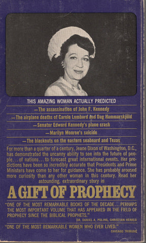 A Gift of Prophecy: The Phenomenal Jeane Dixon by Ruth Montgomery