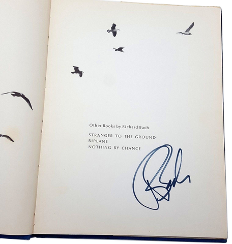 Jonathan Livingston Seagull SIGNED BY AUTHOR Richard Bach